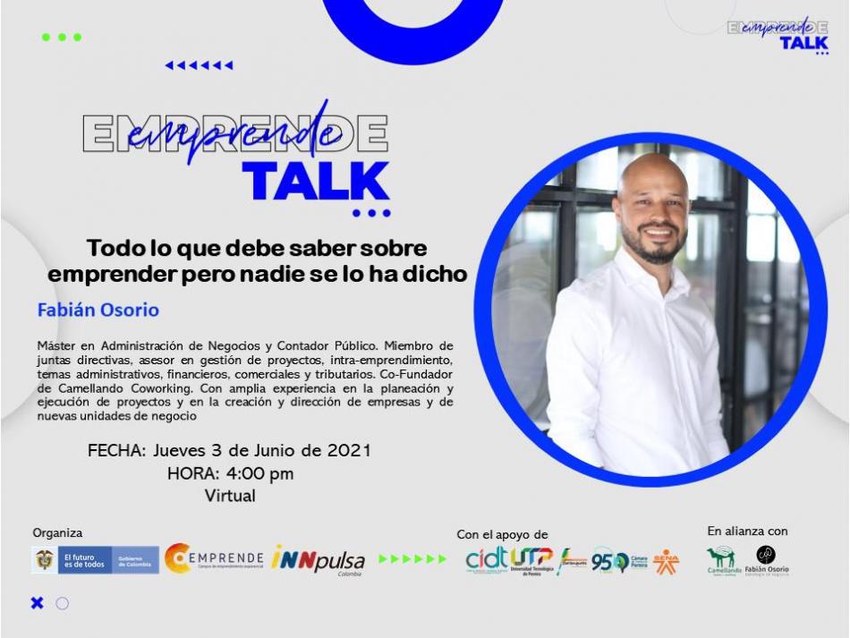 emprende talk