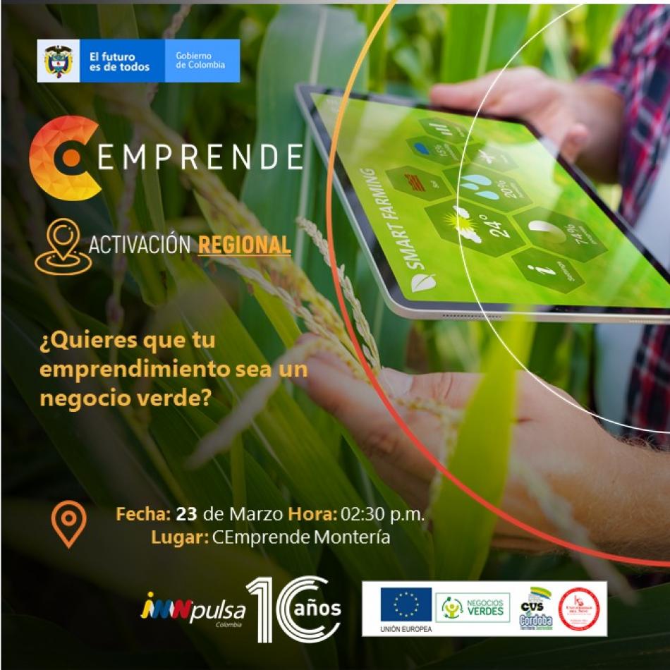 CEmprende Montería Negocios Verdes