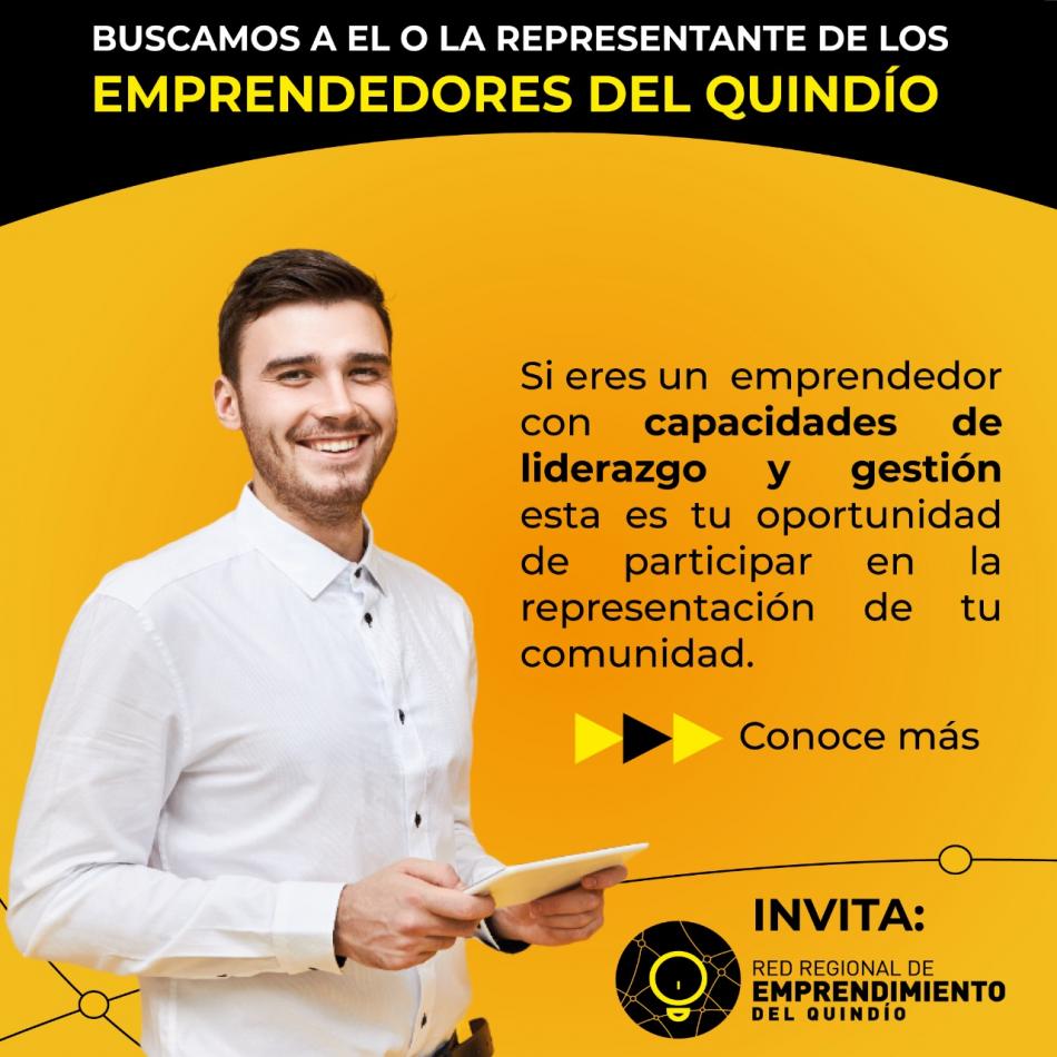 Convocatoria representantes emprendedores RREQ