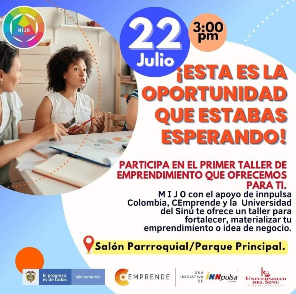 Taller emprendedores MIJO