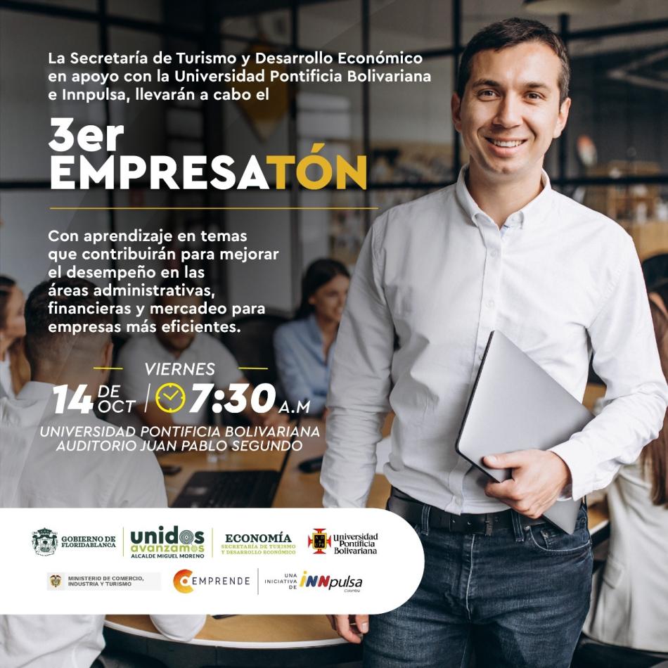 Sin costo alguno para los participantes.  Te esperamos en el 3er EMPRESATÓN