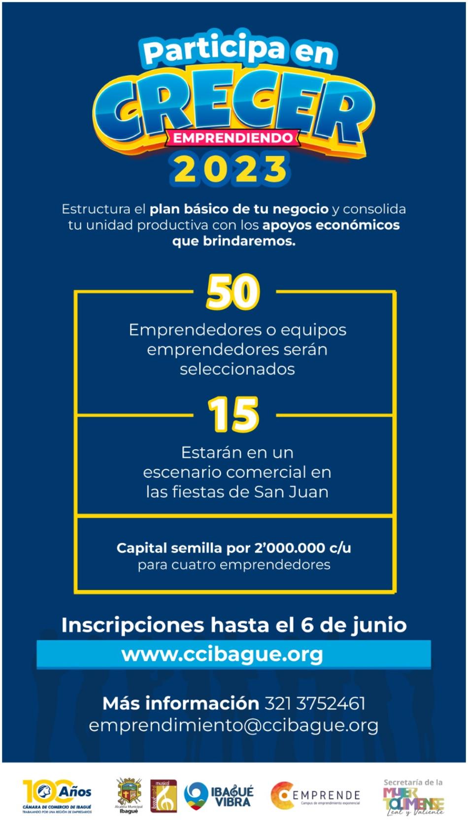 Crecer Emprendiendo 2023