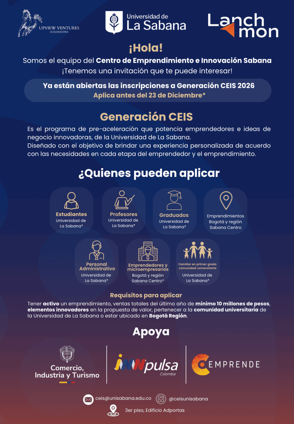 Generación CEIS 2026