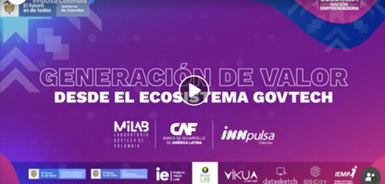 Generación de valor desde el ecosistema govtech