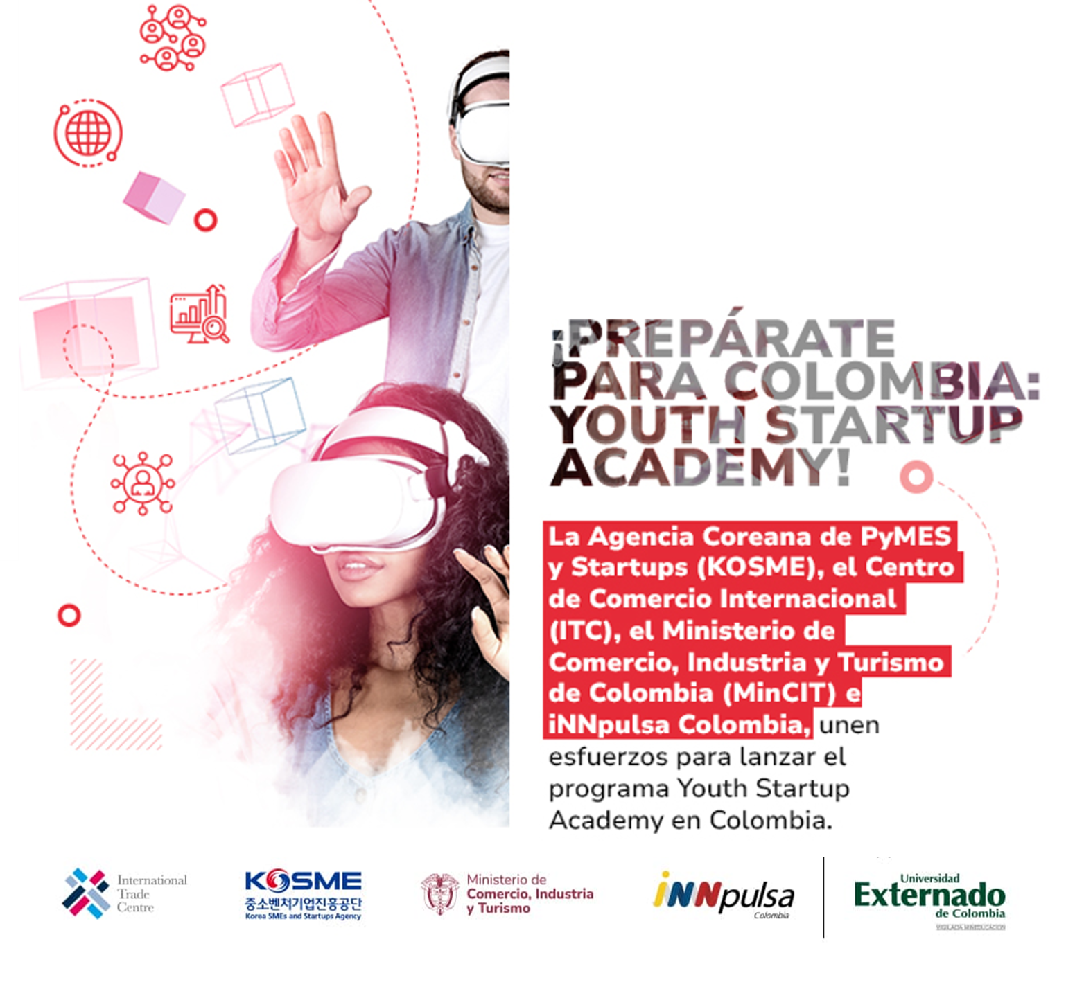 Pre-registro programa Youth Startup Academy | Kosme - ITC - iNNpulsa