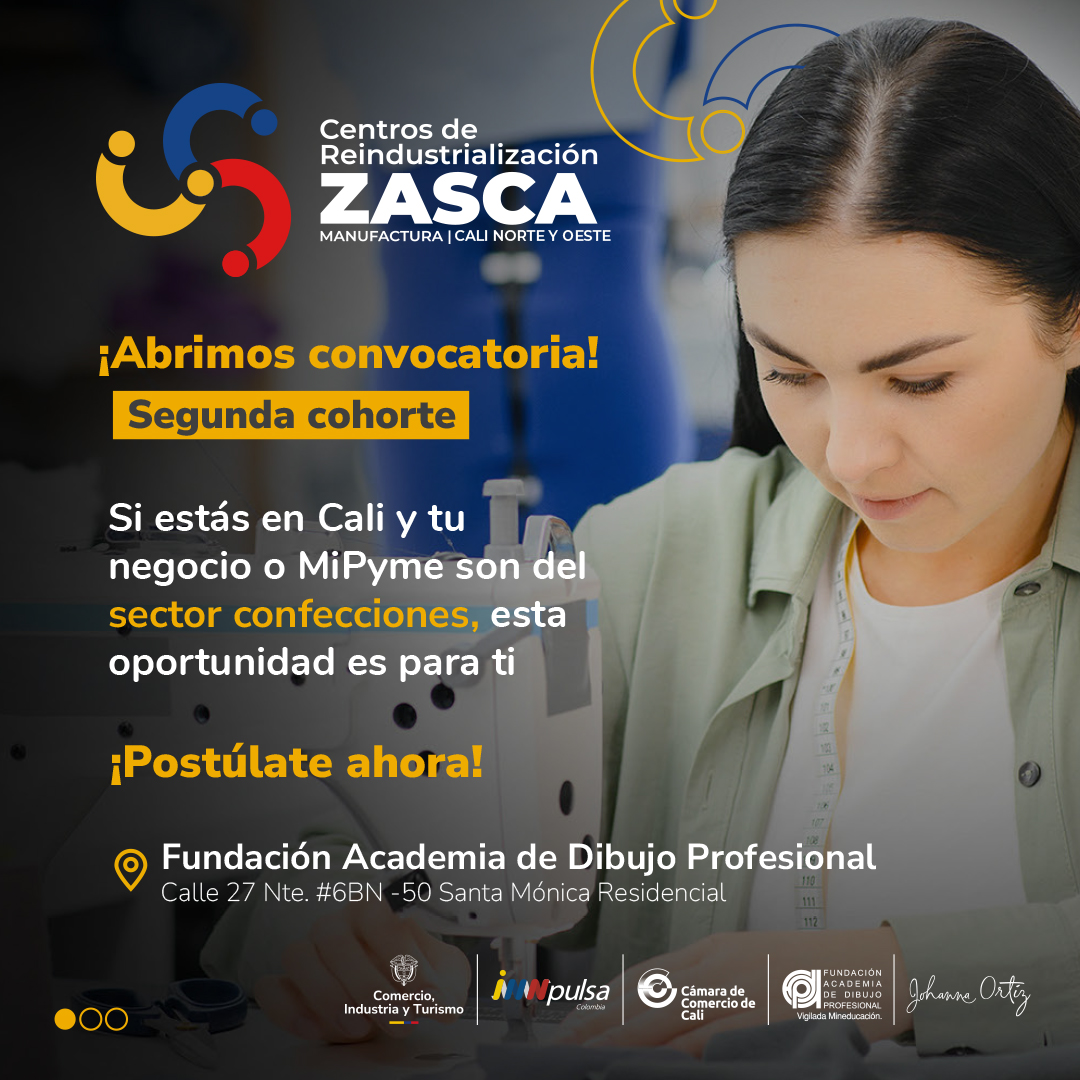 ZASCA Manufactura | Valle del Cauca – Cali Norte y Oeste (2da Cohorte)